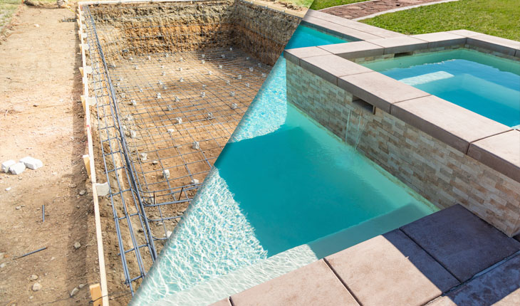Constructii piscine beton